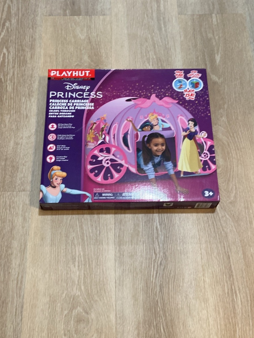 Disney Princess Pink Play Carriage - Kids Toy
